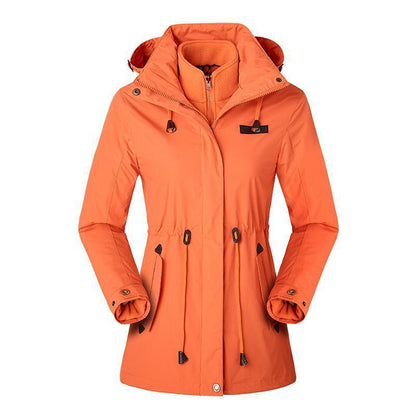 Women’s Nylon Long Jacket