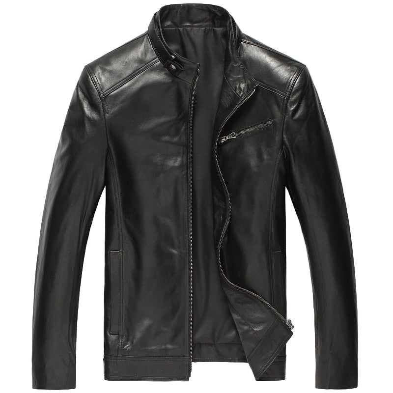 Sleekvibe Men's leather jacket image 0