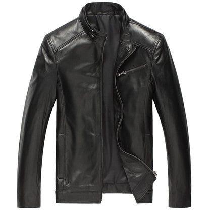 Sleekvibe Men's leather jacket image 0