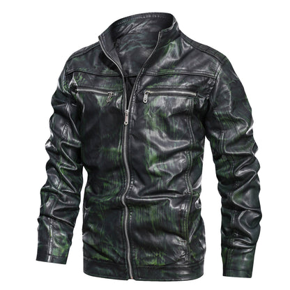 Sleekvibe leather jacket For Men image 2
