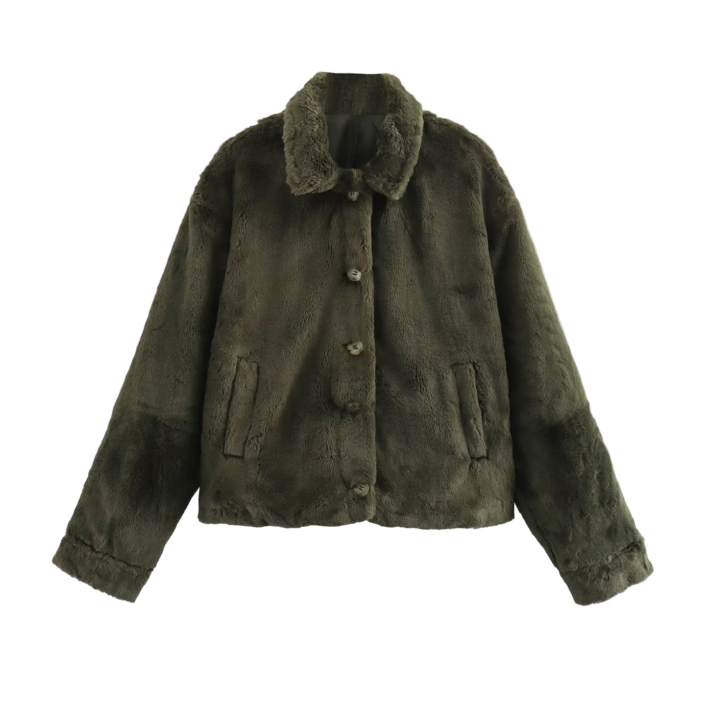 Winter Women's Clothing European And American Fashion Faux Fur Coat image 0